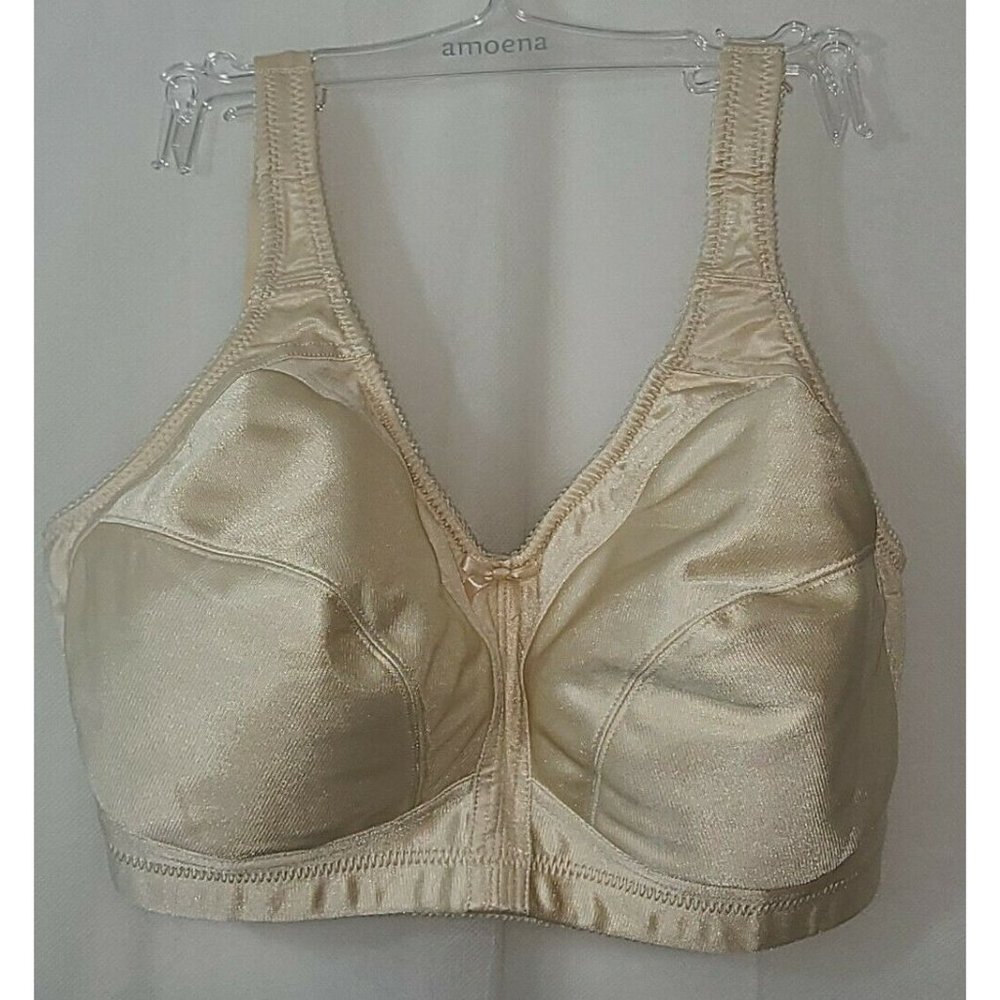 Amoena Mastectomy Bra 36DD #2115 Pearl Beige New F